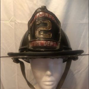 1950’s Fireman Hat with eye shield.